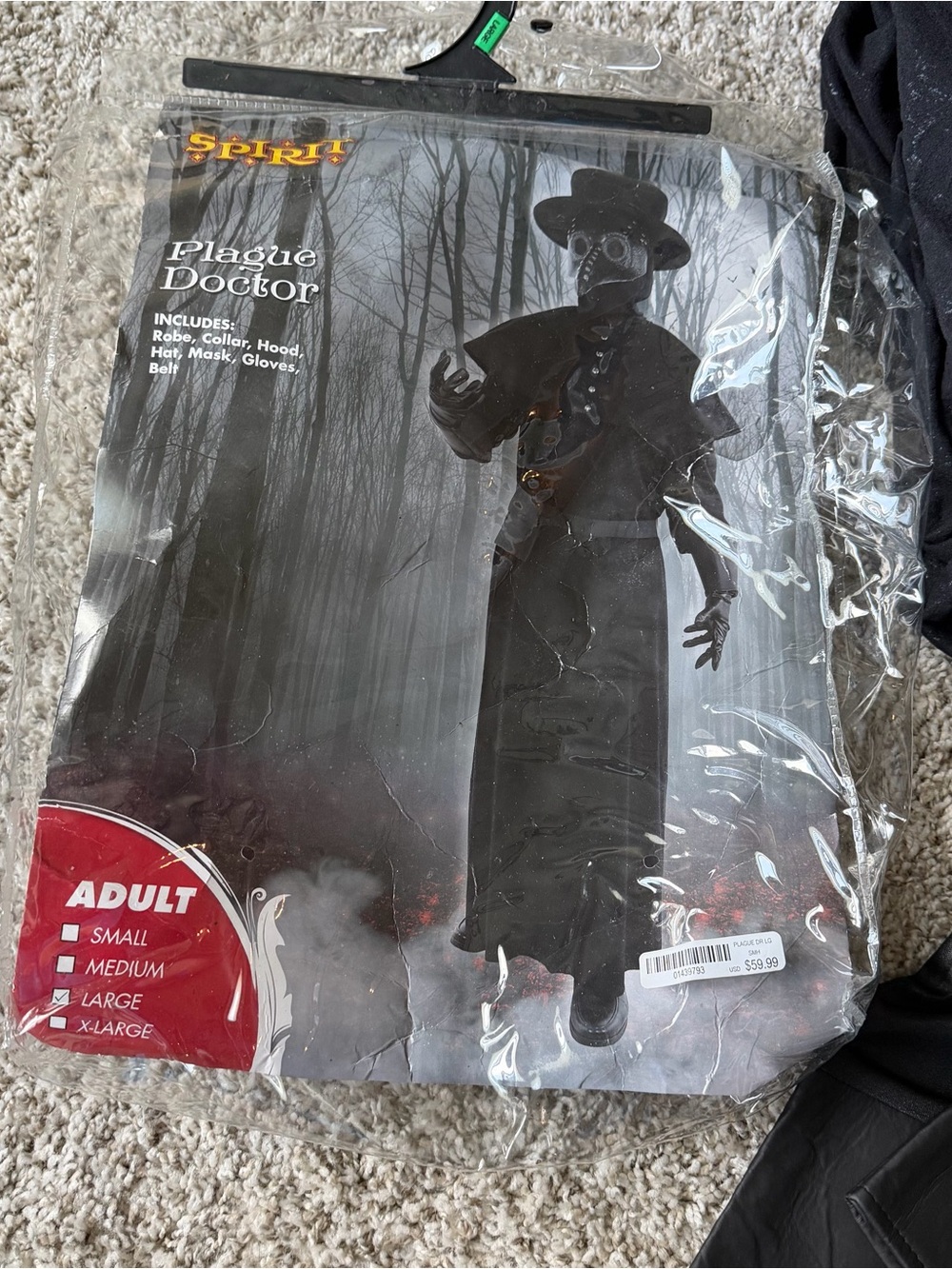 Spirit Halloween Plague Doctor Costume - Picture 5 of 6